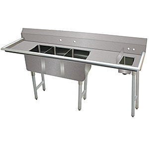 Advance Tabco 3-compartment sink