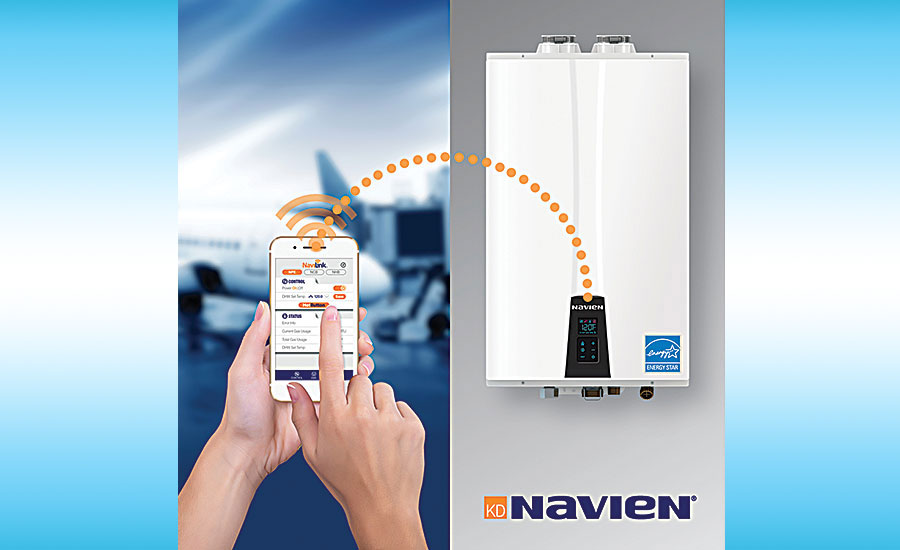 Navien tankless water heater remote access