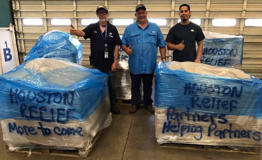 TDPartners load up donations to send to victims of Hurricane Harvey