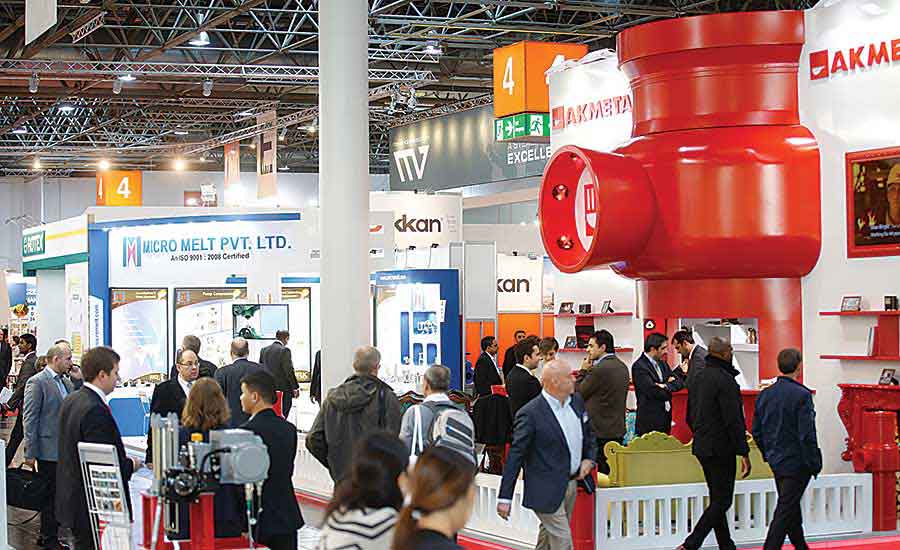 Valve World Expo Dusseldorf featured 725 exhibitors from 40 countries