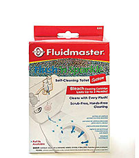 Fluidmaster self-cleaning toilet system
