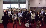 The doors open on the second day of the AHR Expo. Organizers said the 2017 event was the biggest ever