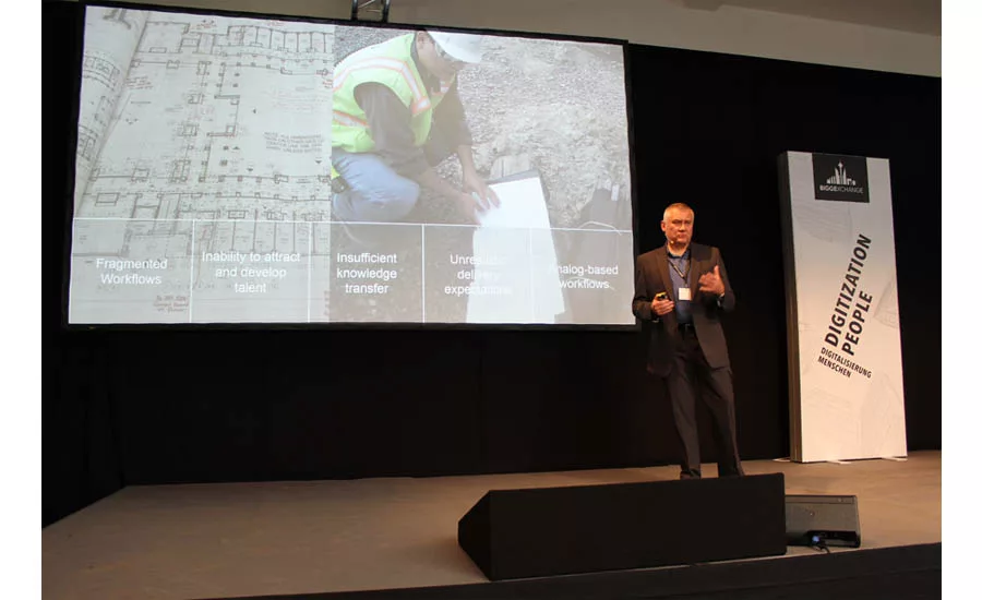 Steven Butler presents on emerging trends in building design, construction and maintenance