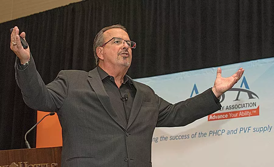 Guest speaker Ken Gronbach