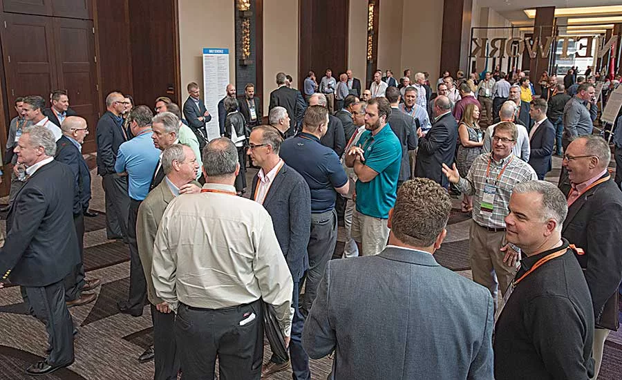 plenty of networking occurred during NETWORK2017 in Nashville
