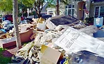 The piles of garbage after Hurricane Harvey are high, and vast