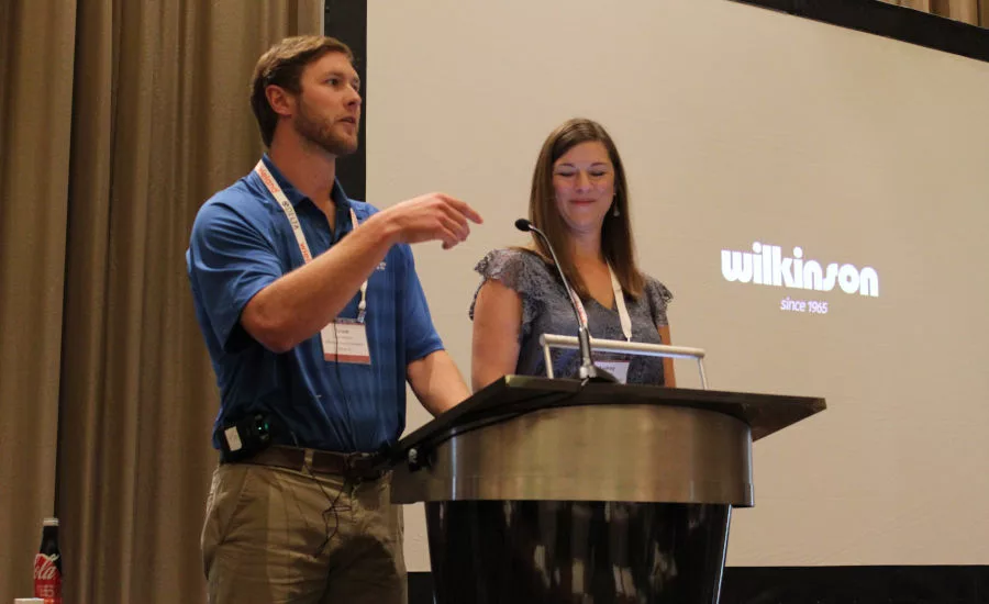 Audrey Loder and Drew Wilkinson