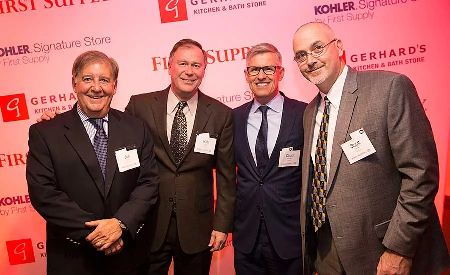 Attending First Supply’s 120th anniversary vendor gala in Madison