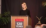 Katie Poehling Seymour represents the fifth generation of the Poehling family at First Supply