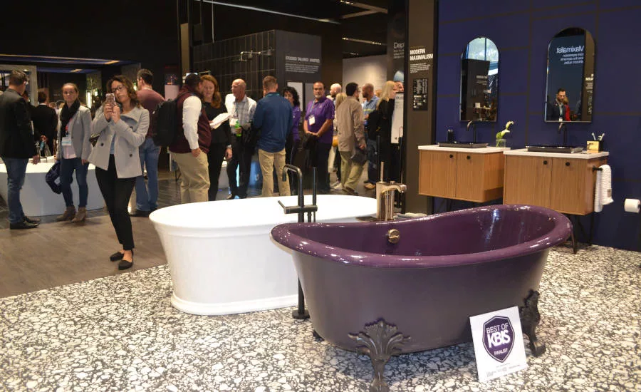 Kohler’s booth