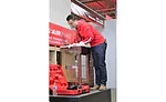 The M-12 Air Snake clears drain lines by sending a pulse of pressurized air through the system
