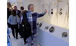 Moen also installed working options of all its available showerheads and handrails