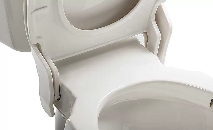 Mansfield Plumbing side-mounted hinges