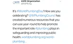 World Plumbing Day 2019 tweets