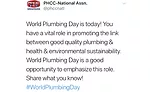 World Plumbing Day 2019 tweets