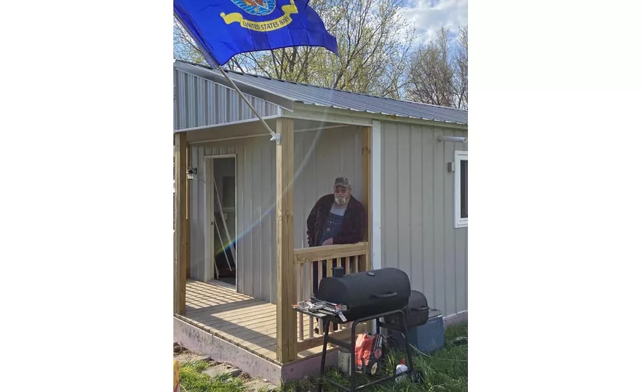 Watts Tiny Home for Veteran
