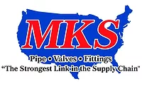 MKS Pipe and Valve Logo MKS Pipe and Valve Logo