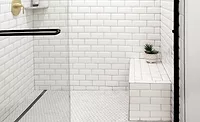 QuickDrain Shower Bench QuickDrain Shower Bench