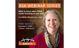 ASA OSHA Webinar