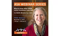 ASA OSHA Webinar ASA OSHA Webinar