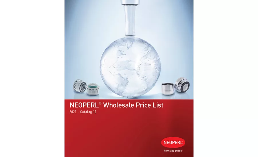 2021 Neoperl Price List Cover