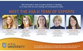 ASA Education Foundation new hires