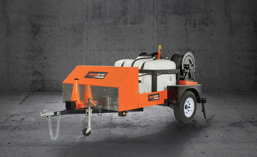 General Pipe Cleaners Trailer Jet