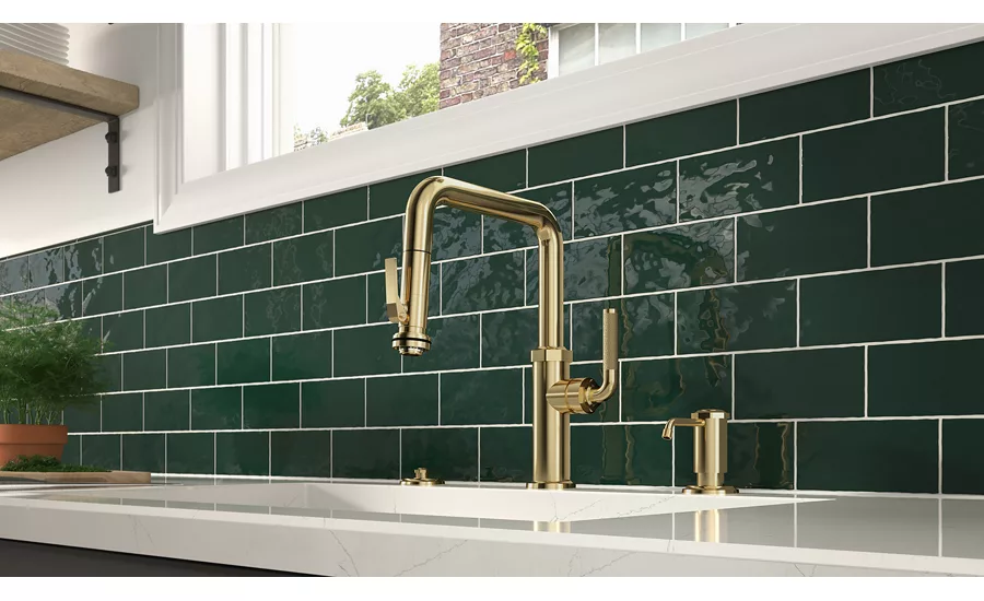 California Faucets Quad Spout