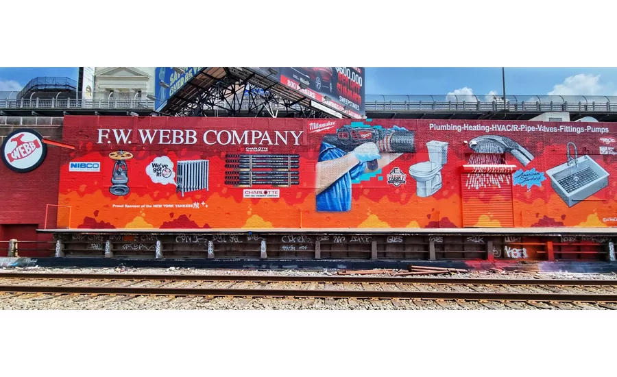 FW Webb Mural