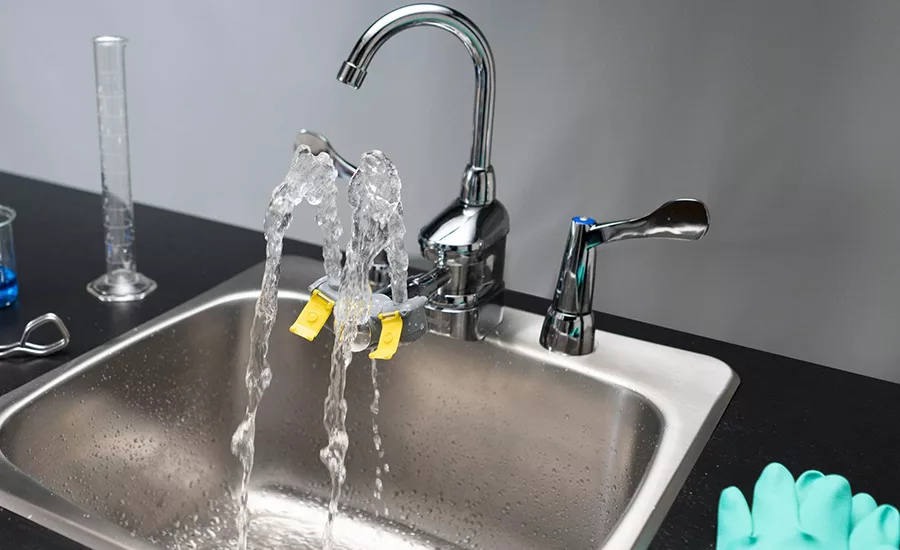 Bradley Corp eyewash fixtures