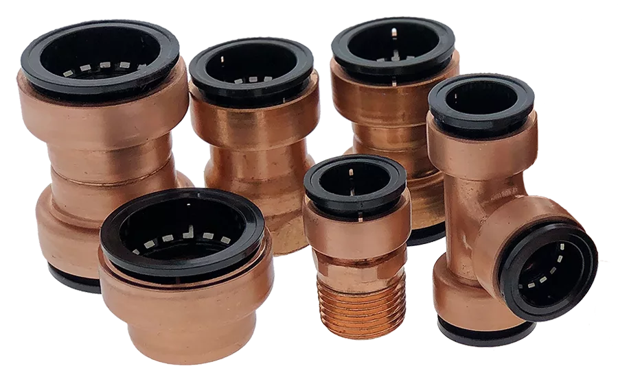 NIBCO Wrot Racer push fittings