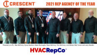 Crescent Tool 2021 Rep Agency of the Year Award