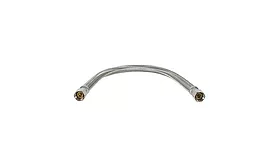 image of Matco Norca's braided stainless steel water supply connectors.