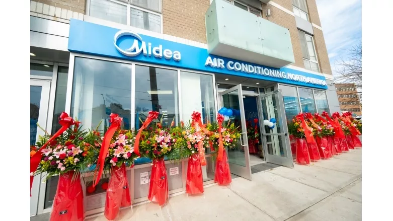 image of Midea's New York Showroom.