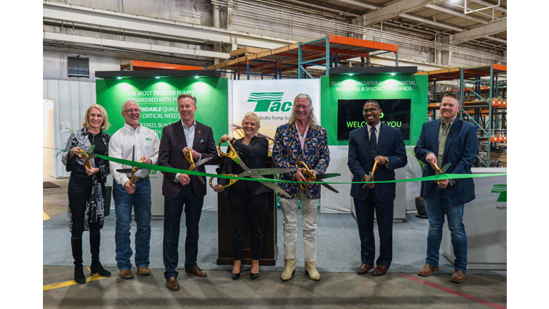 image of the Taco facility's grand opening.