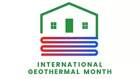 International Geothermal Month graphic