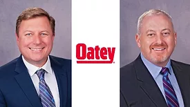 Oatey Co. Ron Carlson (left) and Jim Reginelli