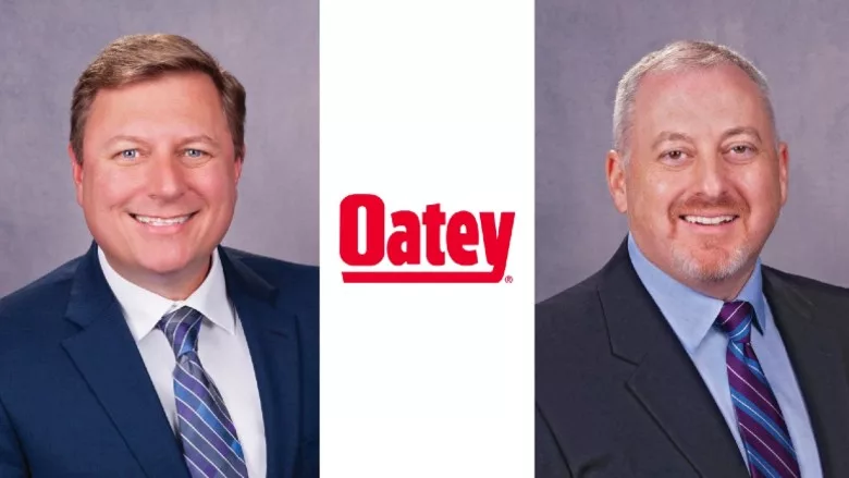 Oatey Co. Ron Carlson (left) and Jim Reginelli