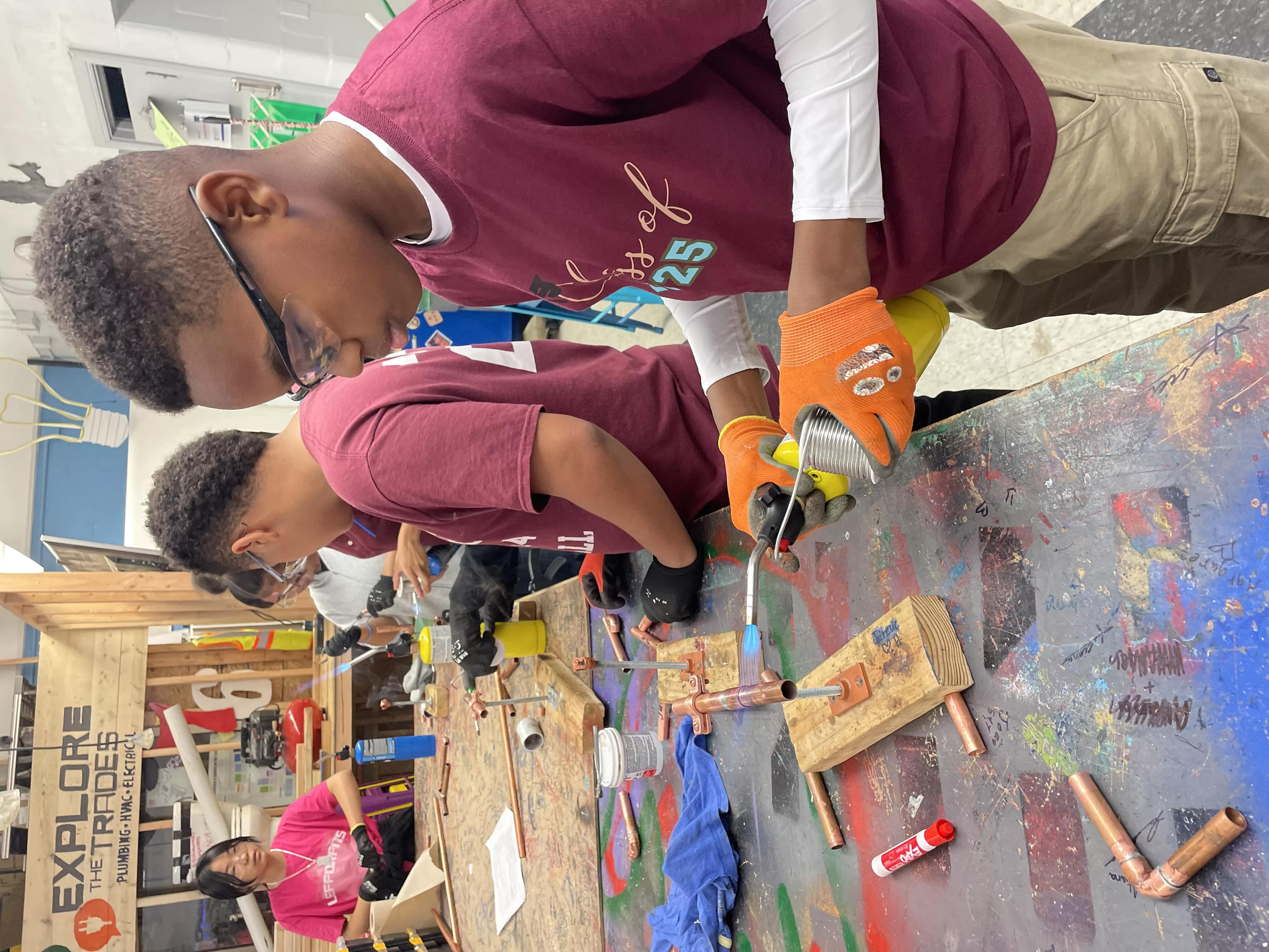 A Skills Lab in Mayfair School, Philadelphia PA