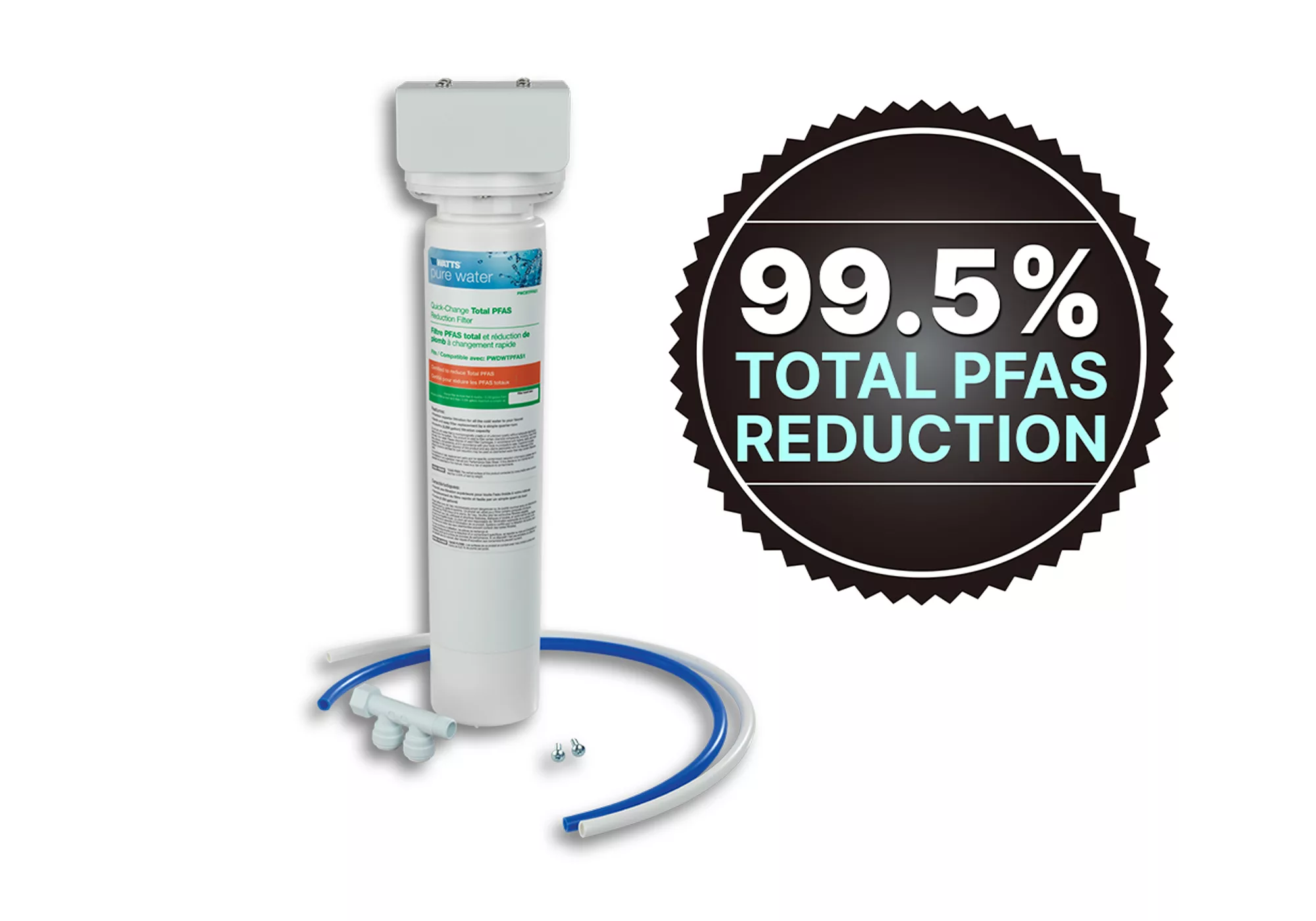 Watts' new Single-Stage Total PFAS Reduction Filtration System