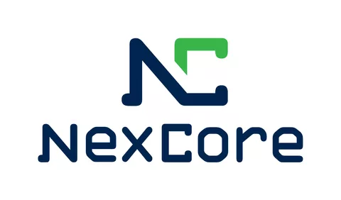 The logo for NexCore