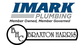 The BHC and IMARK Plumbing logos 