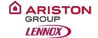 The Ariston Group and Lennox logos