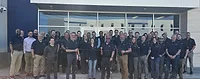 mSupply opens new distribution center The mSupply team in front of its newest distribution center.