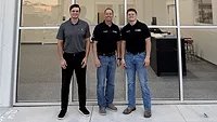 Thomas Blackburn, center, is president of Winsupply of Jacksonville Beach.