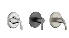 The new Matco-Norca diverted valve system in several different finish options. 