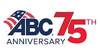The ABC 75-year anniversary logo. 