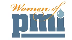 The Women of PMI logo. 