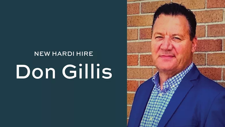 Don Gillis, the new HVACR technical trainer. 
