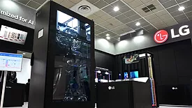 An LG showroom. 